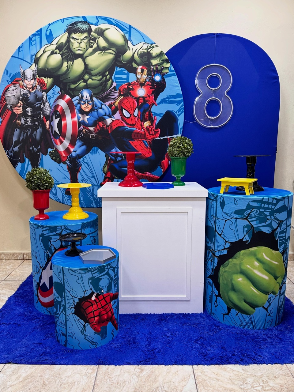Kit Padrão Vingadores Completo - VIVAZ DECORAÇÕES - PEGUE E MONTE