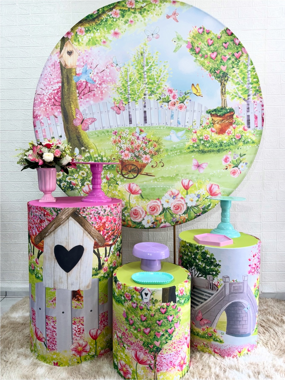 Kit Padrão Jardim 2 - VIVAZ DECORAÇÕES - PEGUE E MONTE