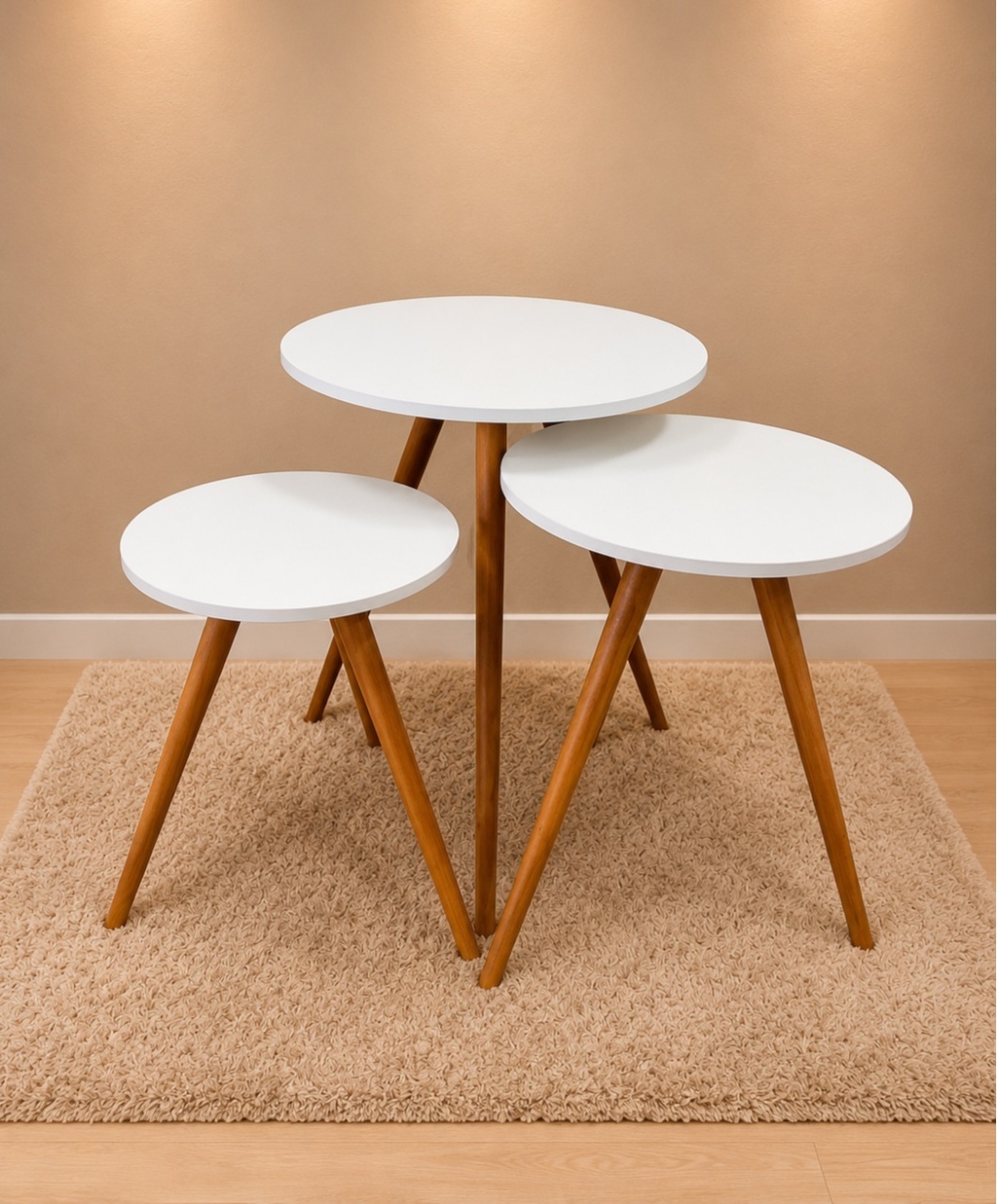 Trio de Mesa Palito - VIVAZ DECORAÇÕES - PEGUE E MONTE