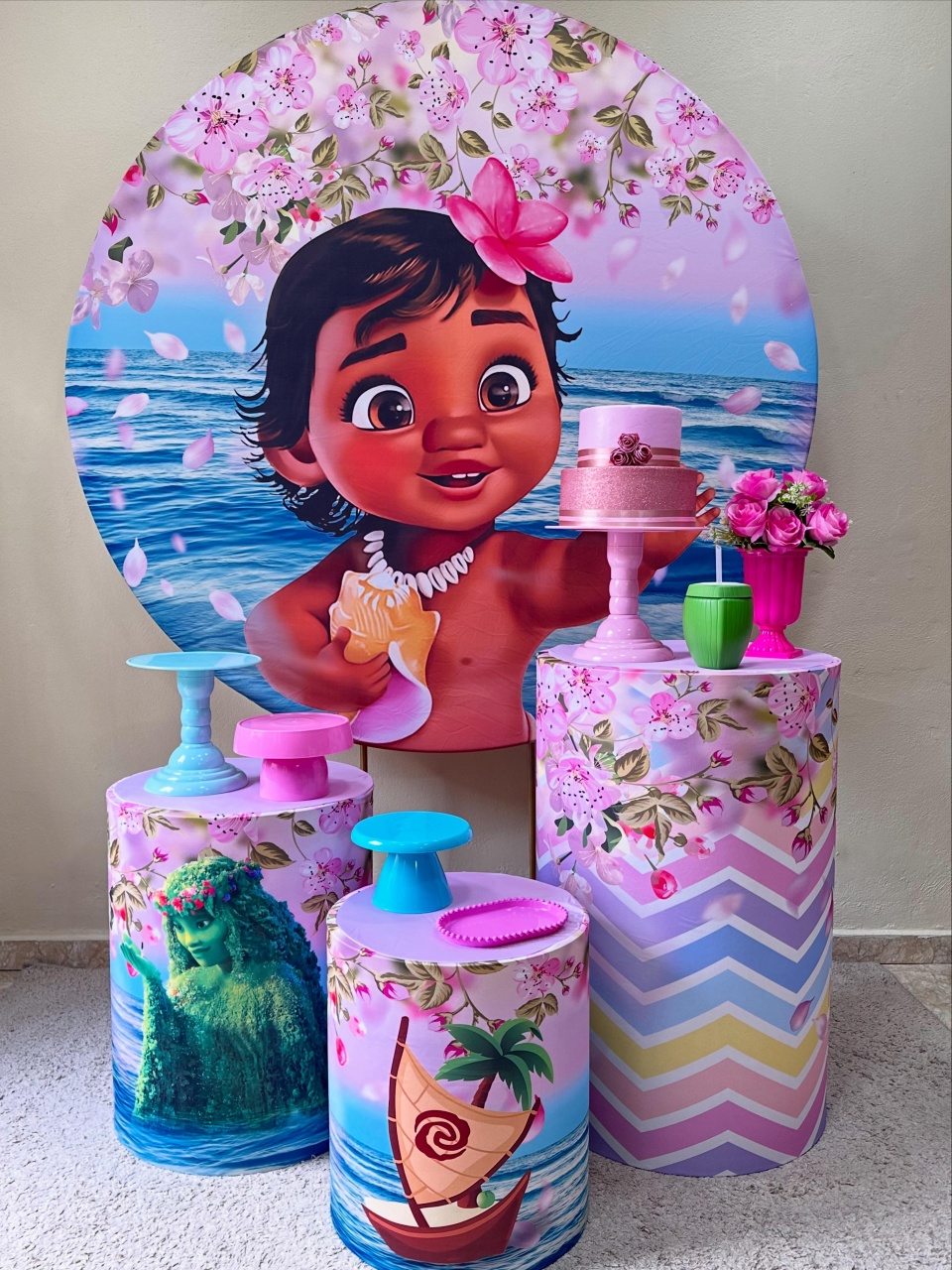 Kit Padrão Moana Baby - VIVAZ DECORAÇÕES - PEGUE E MONTE
