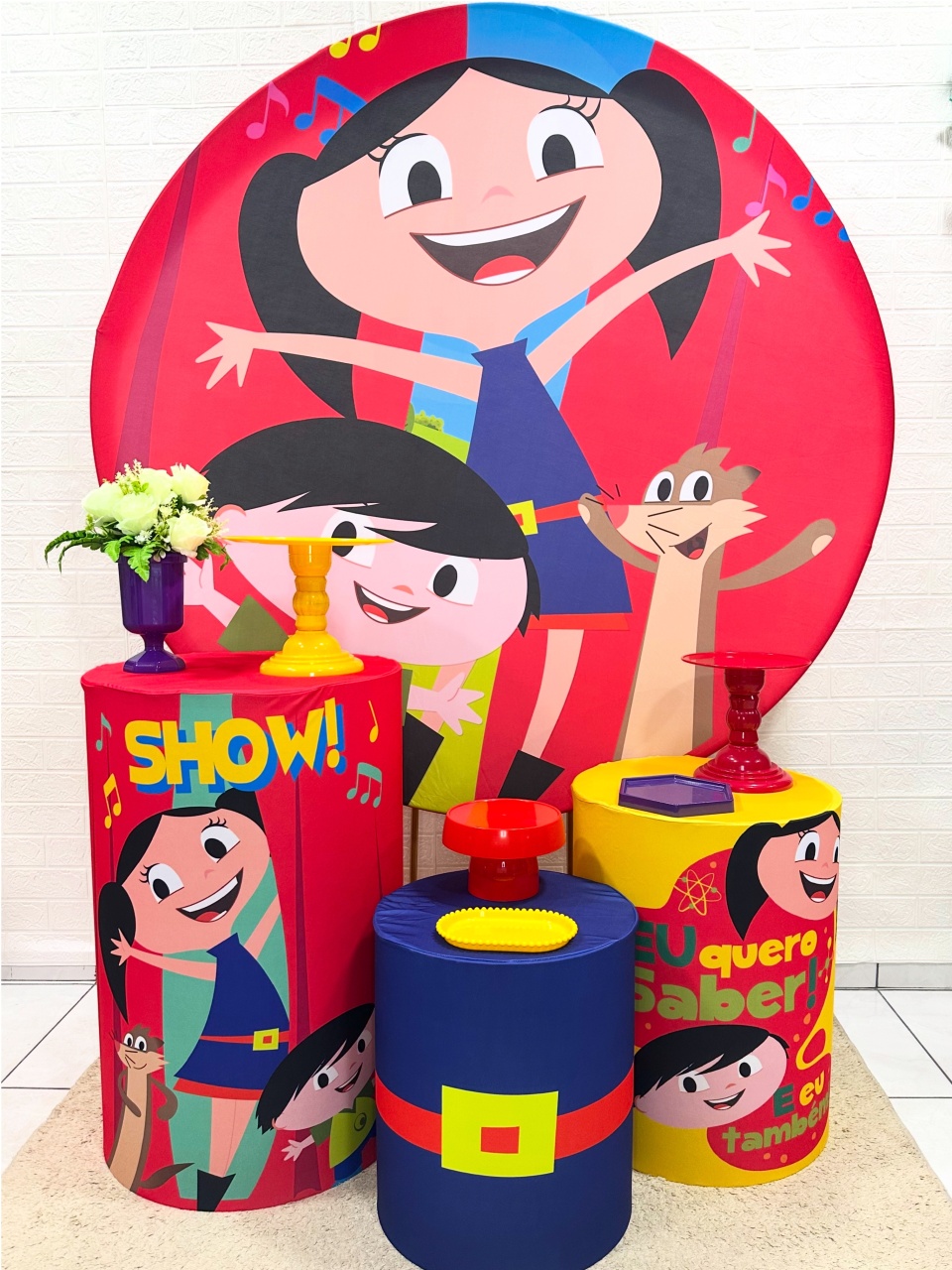 Kit Padrão Show da Luna - VIVAZ DECORAÇÕES - PEGUE E MONTE