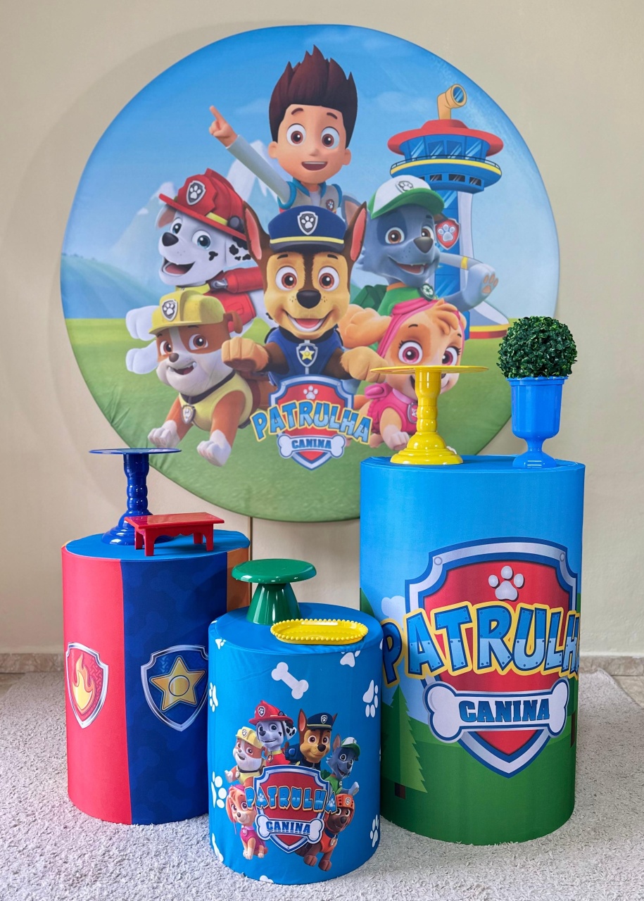 Kit Padrão Patrulha Canina - VIVAZ DECORAÇÕES - PEGUE E MONTE