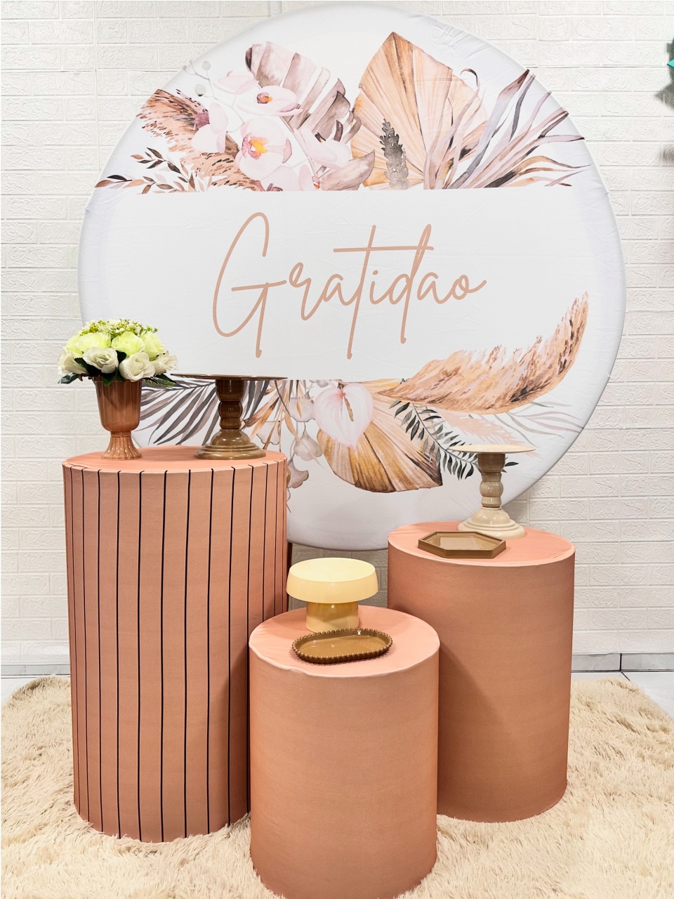 Kit Padrão Marron - VIVAZ DECORAÇÕES - PEGUE E MONTE