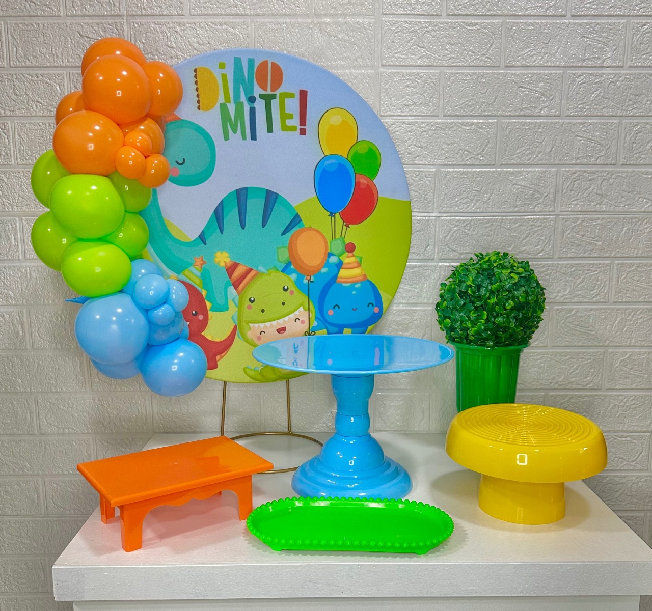 Mini Kit Dino Baby - VIVAZ DECORAÇÕES - PEGUE E MONTE