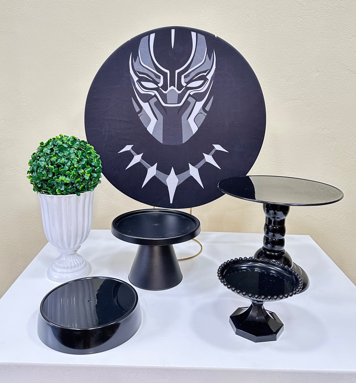 Mini Kit Pantera Negra - VIVAZ DECORAÇÕES - PEGUE E MONTE