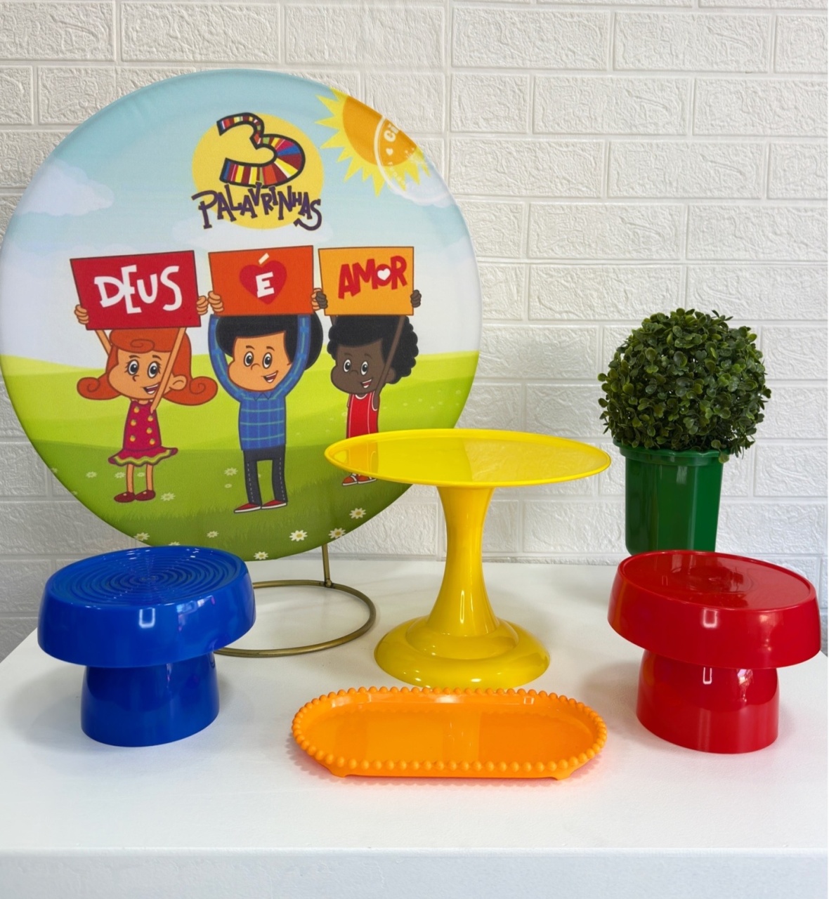 Mini Kit 3 Palavrinhas - VIVAZ DECORAÇÕES - PEGUE E MONTE