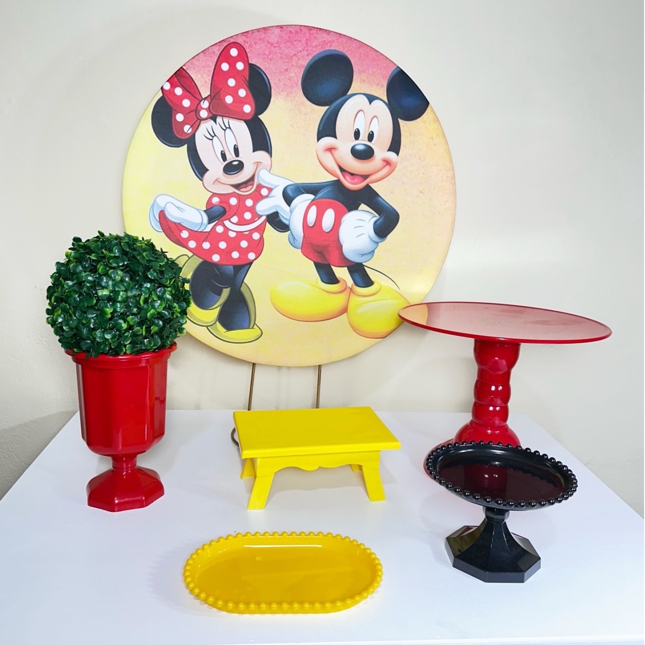 Mini Kit Mikey E Minie - VIVAZ DECORAÇÕES - PEGUE E MONTE