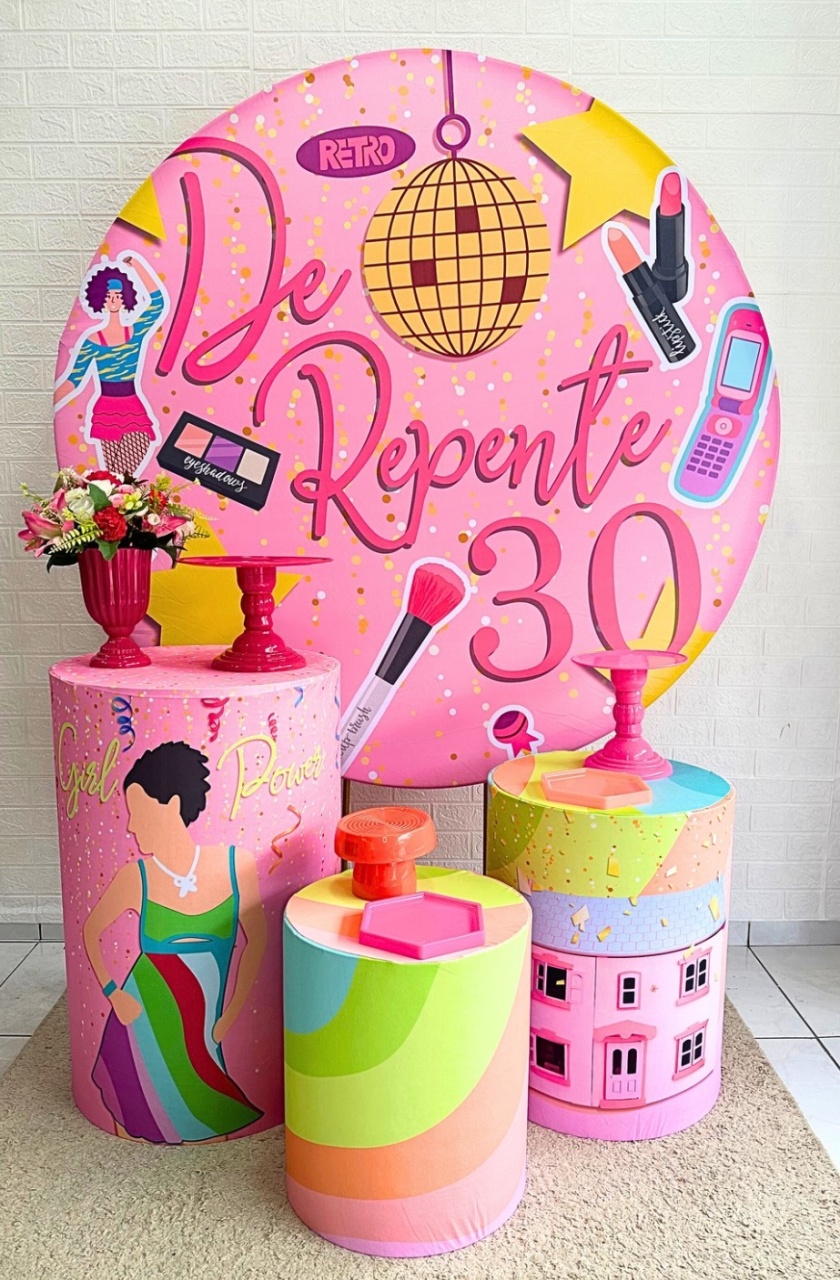 Kit Padrão de Rrepente 30 - VIVAZ DECORAÇÕES - PEGUE E MONTE