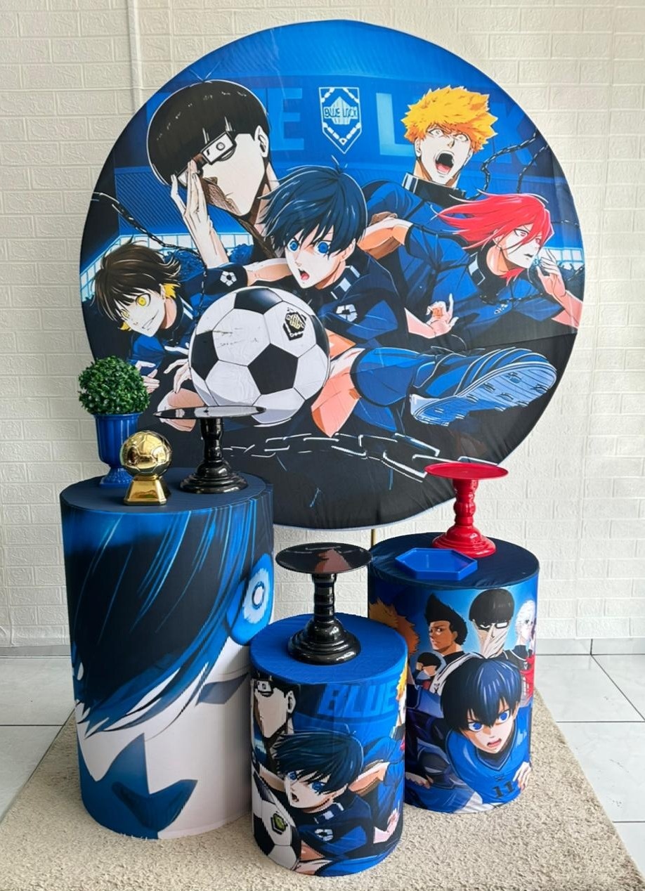Kit Padrão Blue Lock - VIVAZ DECORAÇÕES - PEGUE E MONTE