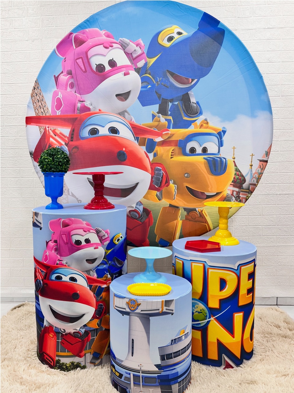 Kit Padrão Super Wings - VIVAZ DECORAÇÕES - PEGUE E MONTE