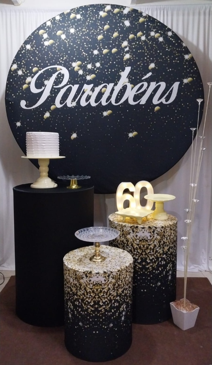 Kit Parabéns Preto - Mundo Floral eventos