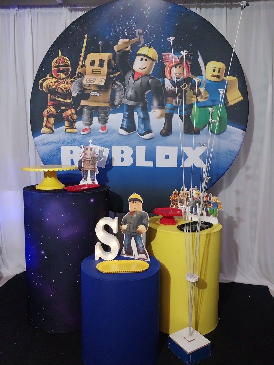 Kit Roblox  - Mundo Floral eventos