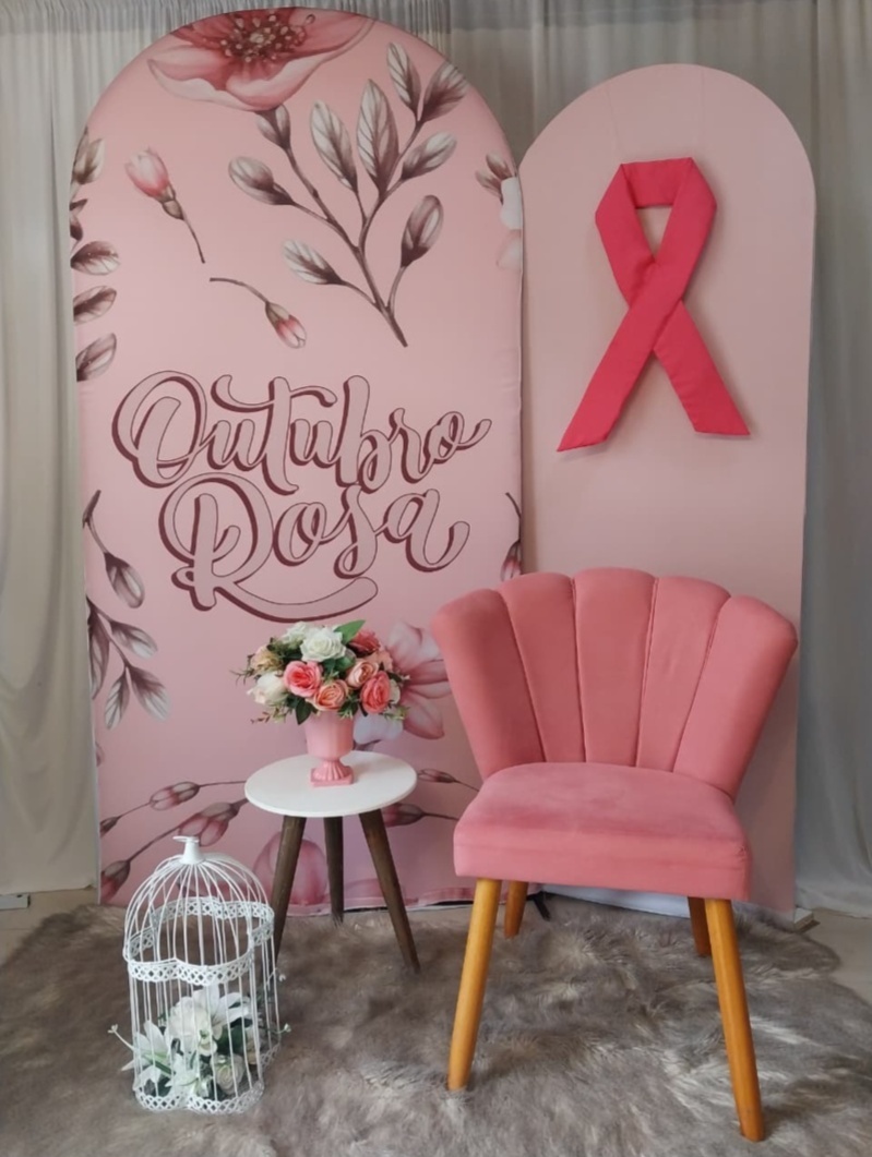 Canto Outubro Rosa - Mundo Floral eventos
