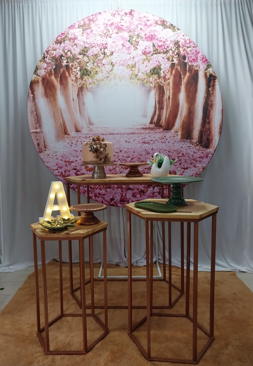 Kit Bosque Rosa  - Mundo Floral eventos