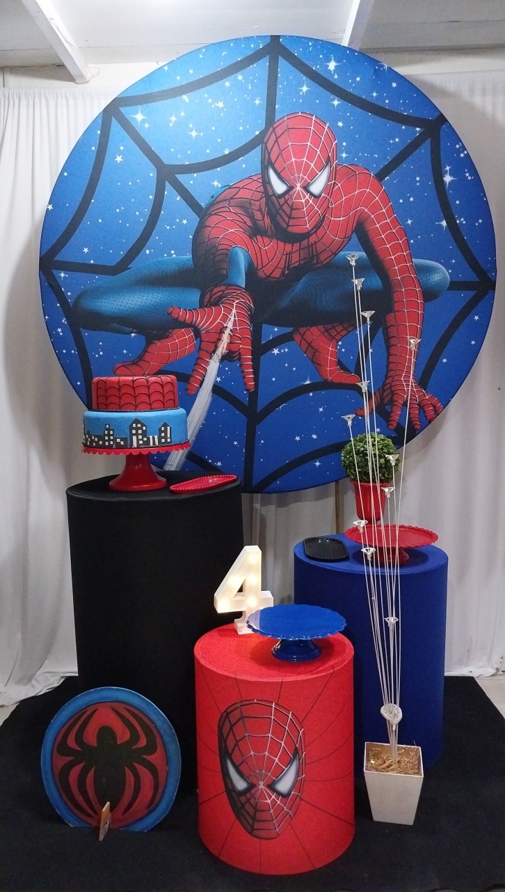 Kit Homem Aranha  - Mundo Floral eventos