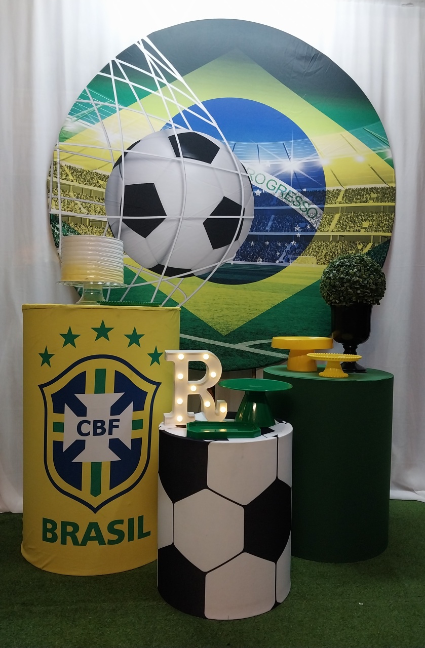 Kit Futebol Brasil  - Mundo Floral eventos