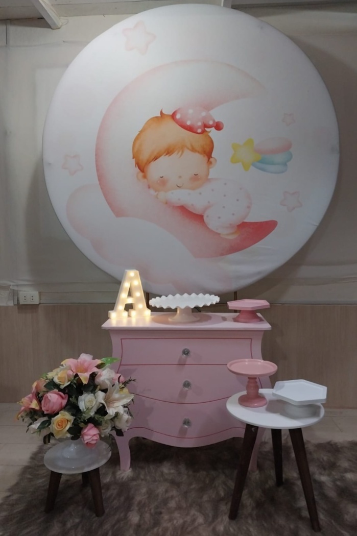 Kit Chá Bebê Lua - Mundo Floral eventos