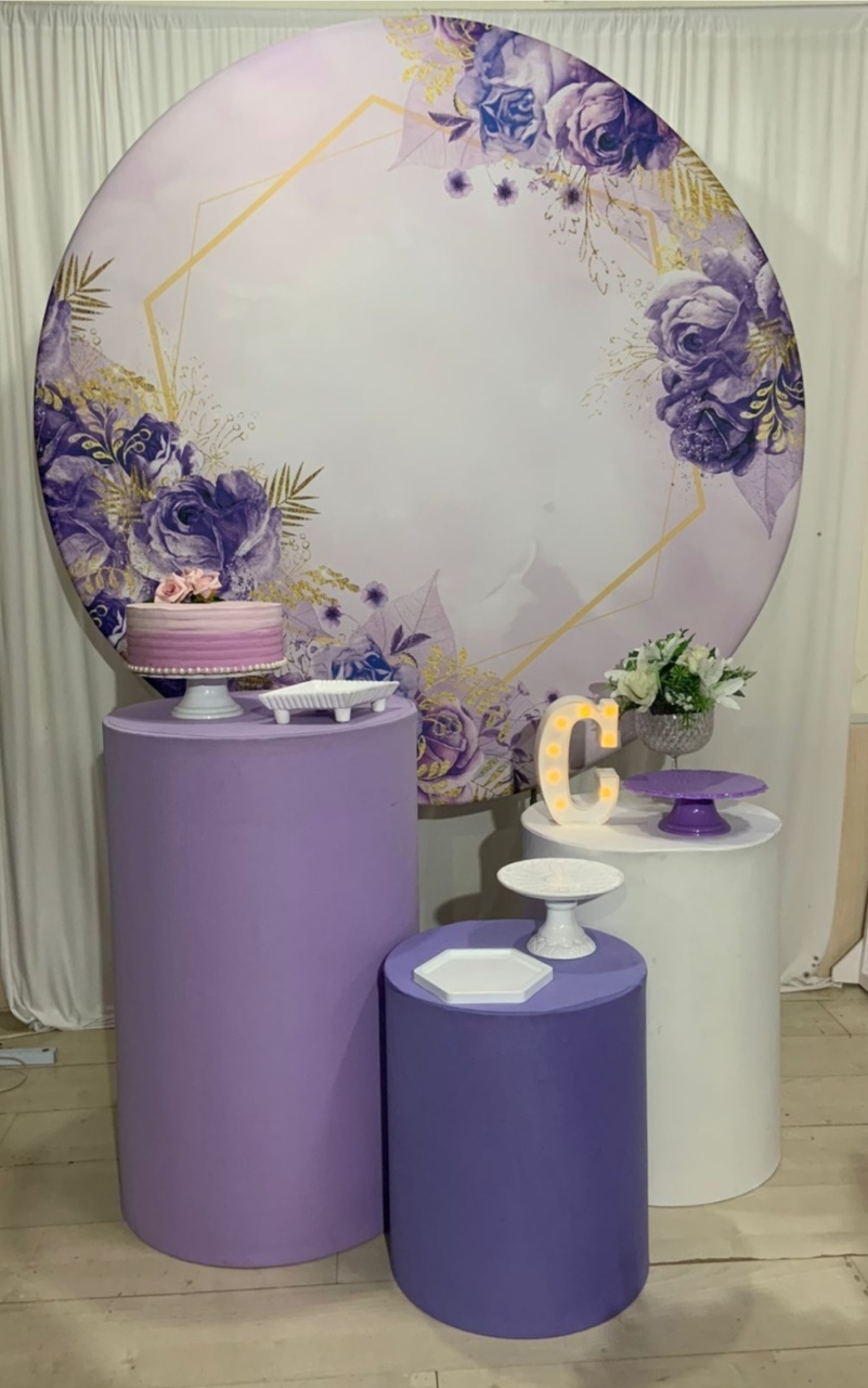 Kit Floral Lilás - Mundo Floral eventos