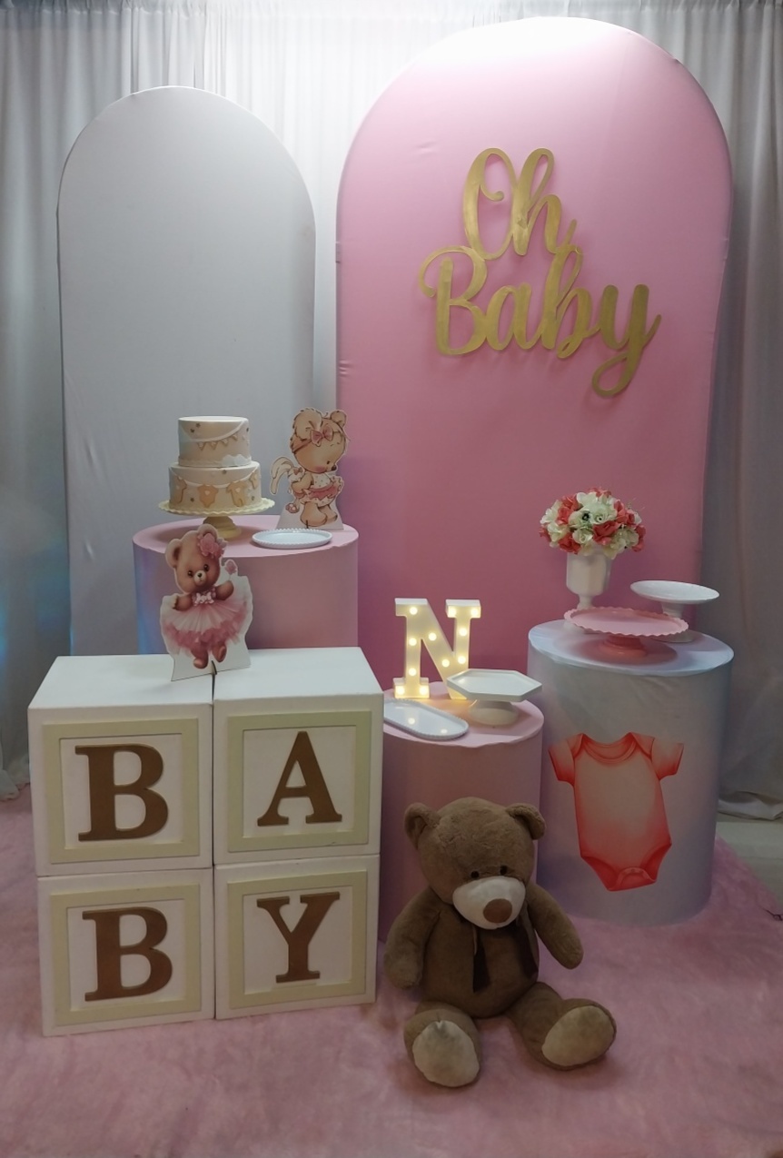Kit Chá Bebê Ursa - Mundo Floral eventos
