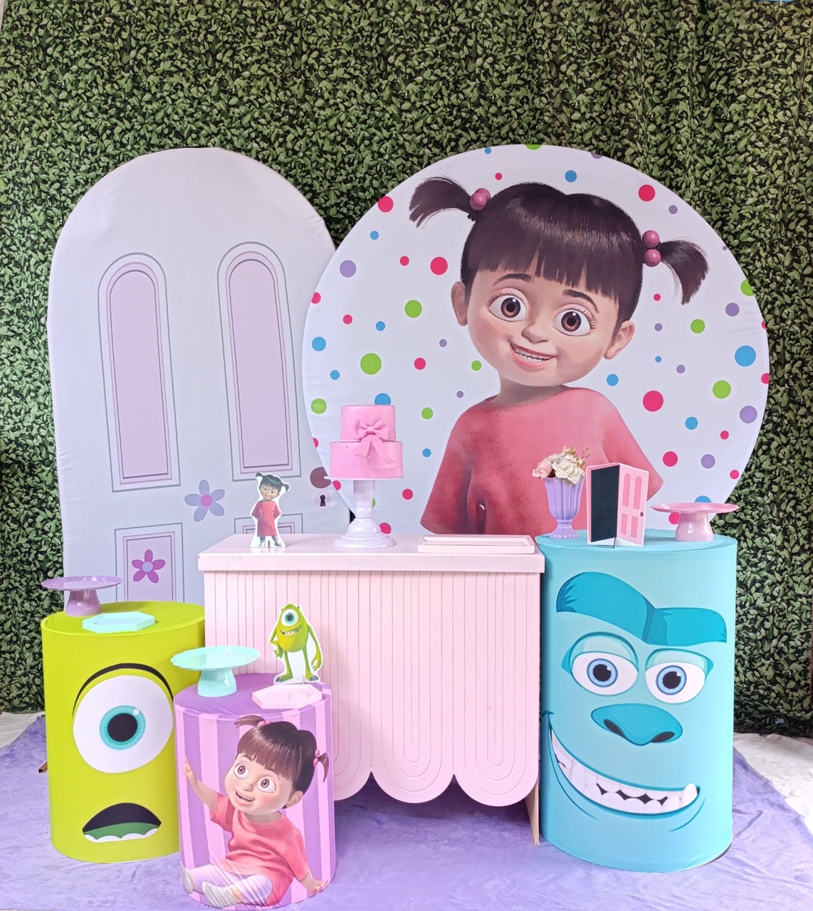 Monstro S.a Boo- Kit Felicidade  - FELIZ DATA PEGUE E MONTE 