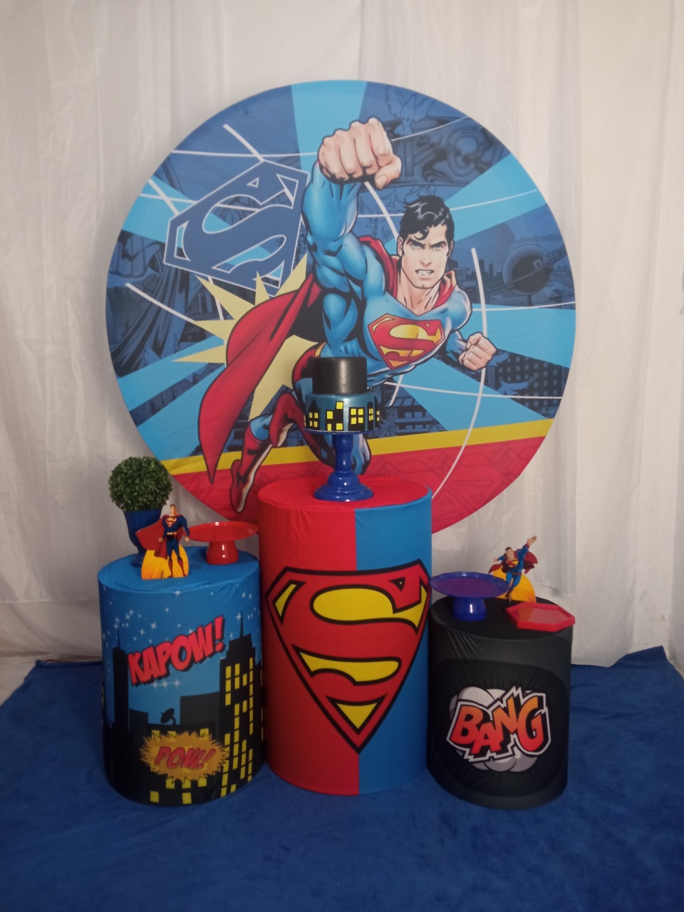 Super Men- Kit Celebrar  - FELIZ DATA PEGUE E MONTE 