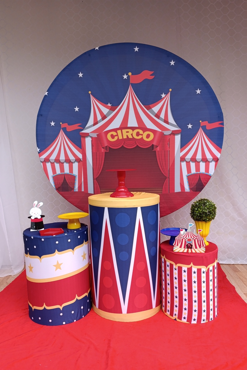 Circo - Kit Celebrar - FELIZ DATA PEGUE E MONTE 