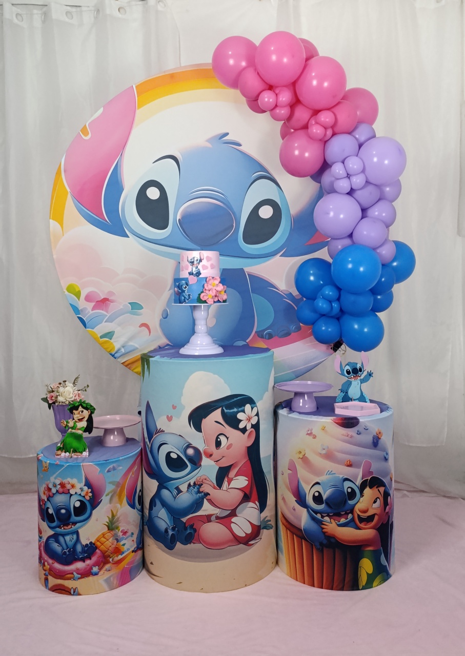 Stitch -Kit Celebrar - FELIZ DATA PEGUE E MONTE 