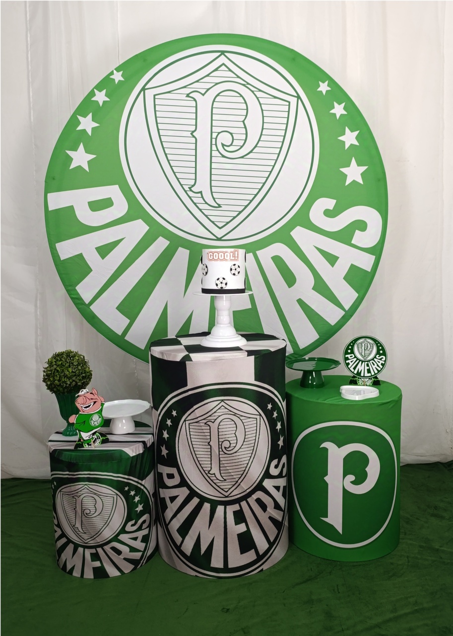 Palmeiras - Kit Celebrar  - FELIZ DATA PEGUE E MONTE 