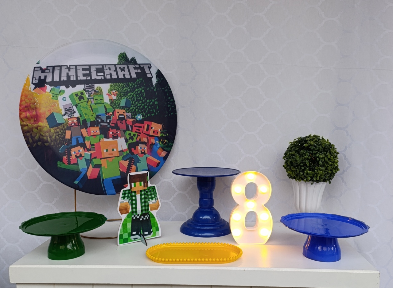 Mini Kit- Minecraft - FELIZ DATA PEGUE E MONTE 