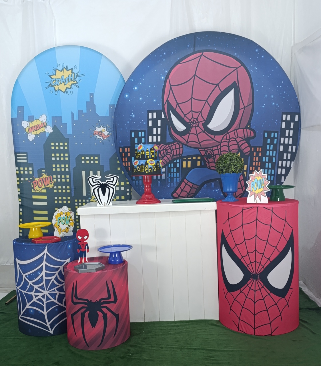 Homem Aranha Baby--Kit Felicidade  - FELIZ DATA PEGUE E MONTE 