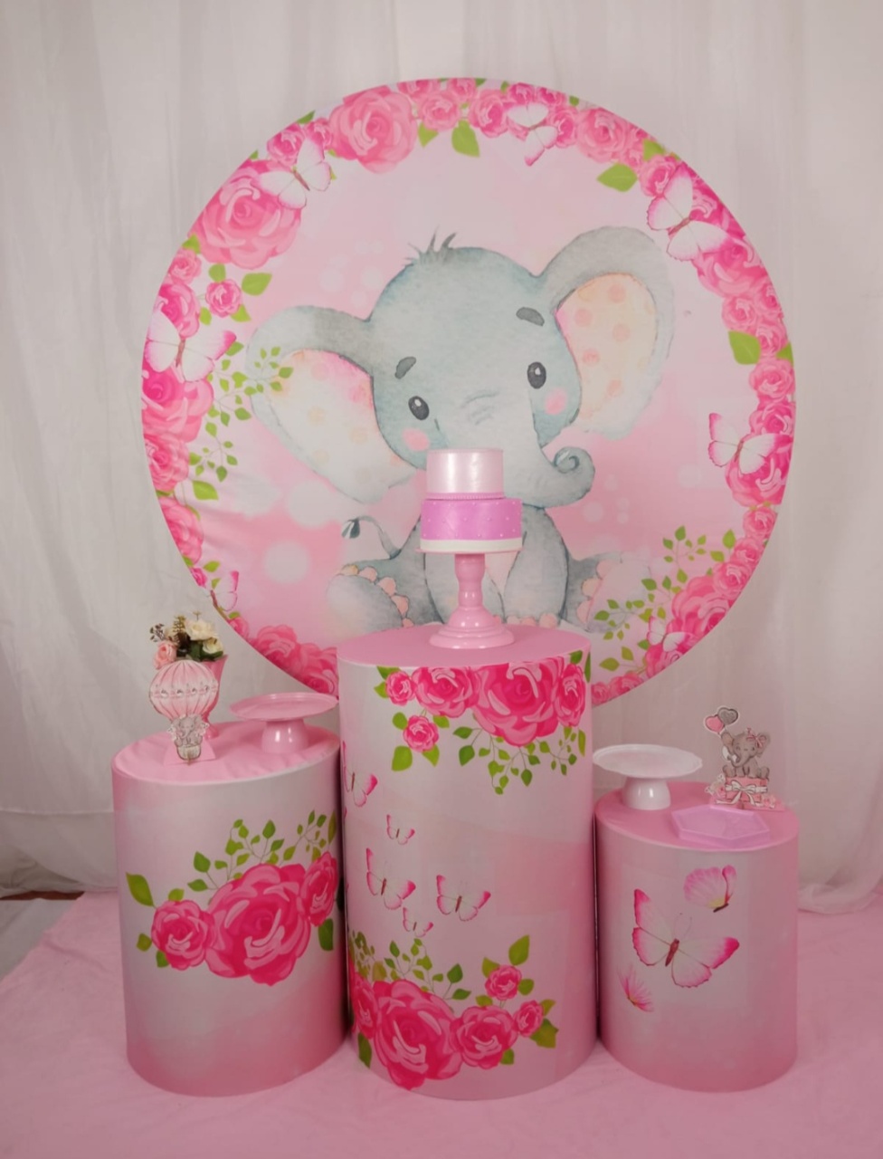 Elefantinha -Kit Celebrar  - FELIZ DATA PEGUE E MONTE 