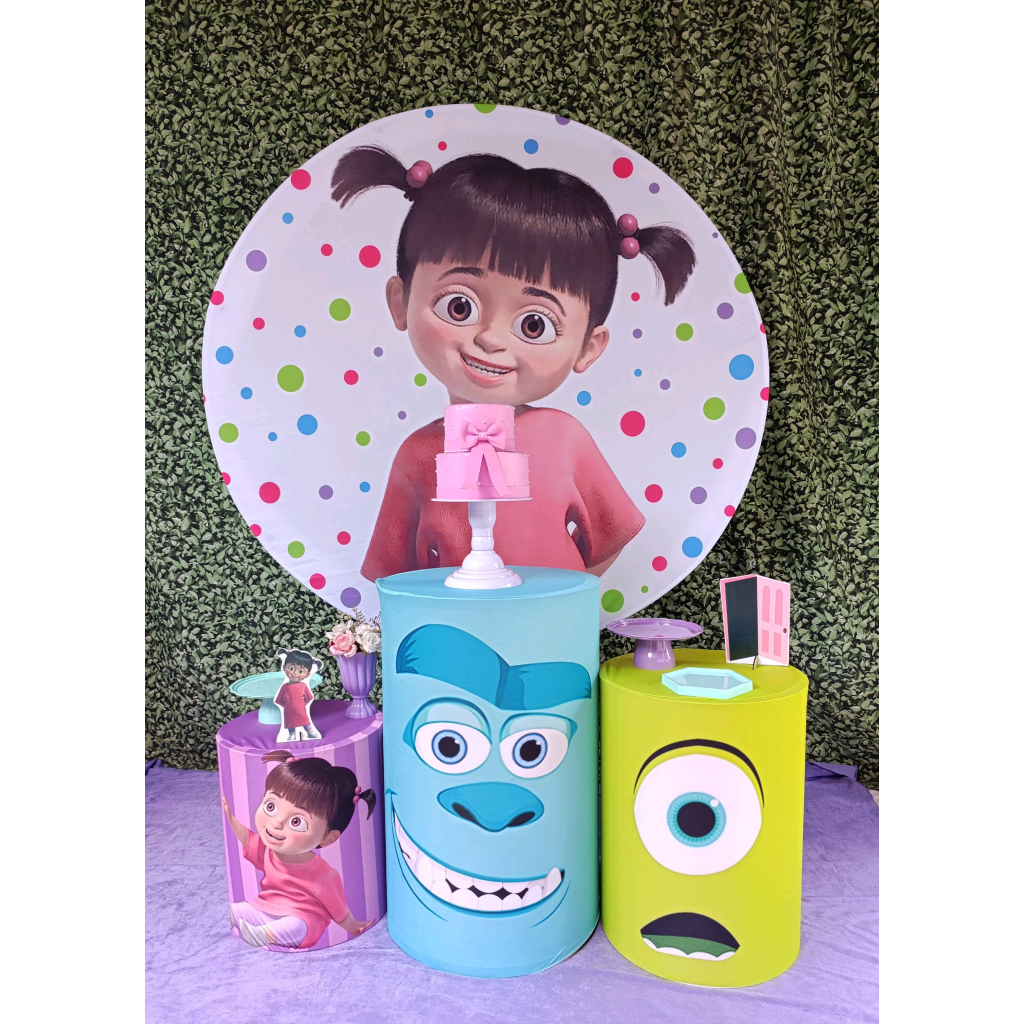 Monstro S.a Boo- Kit Celebrar - FELIZ DATA PEGUE E MONTE 