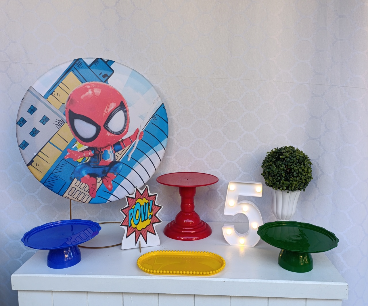 Mini Kit- Homem Aranha Baby - FELIZ DATA PEGUE E MONTE 