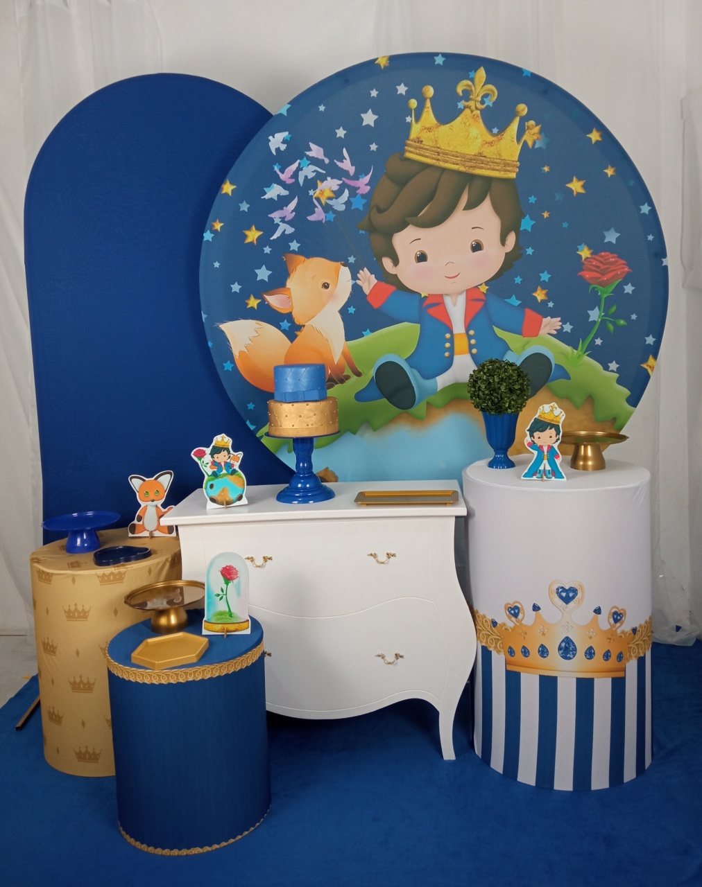 Pequeno Príncipe - Kit Felicidade  - FELIZ DATA PEGUE E MONTE 