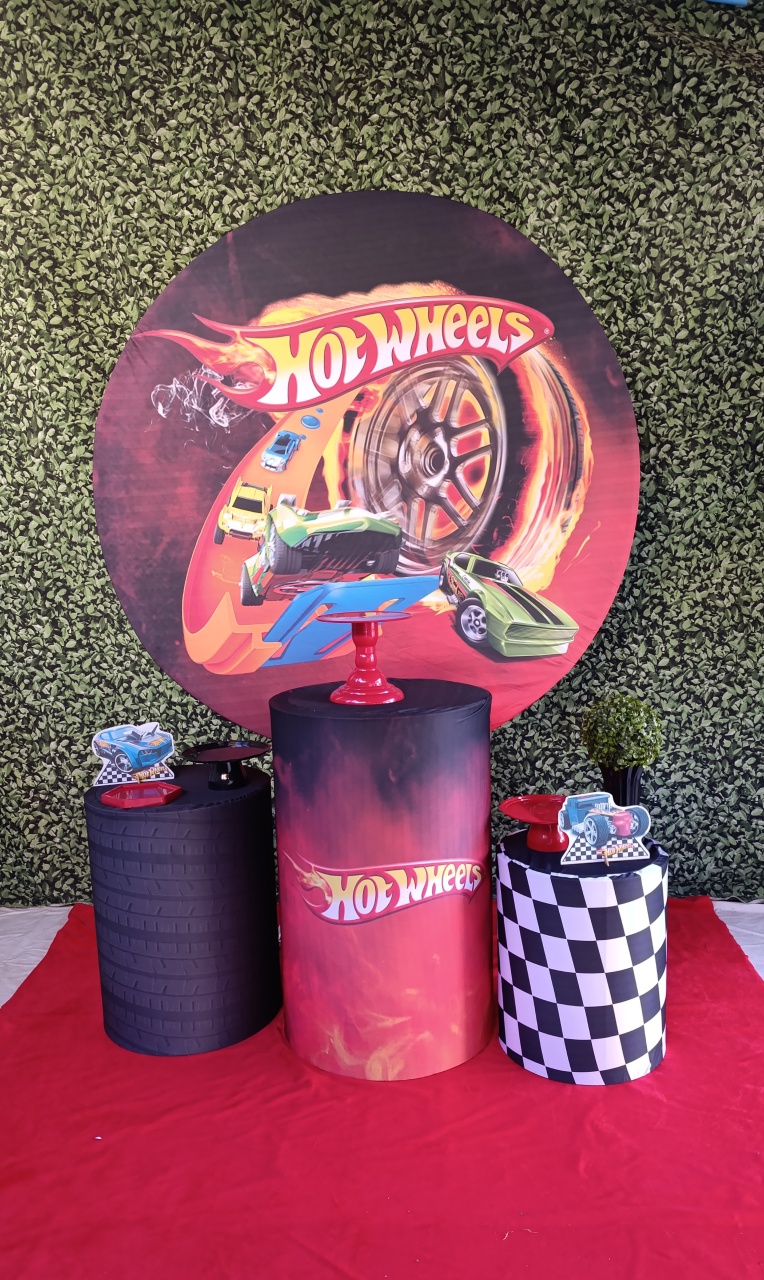 Hotwheels - Kit Celebrar  - FELIZ DATA PEGUE E MONTE 