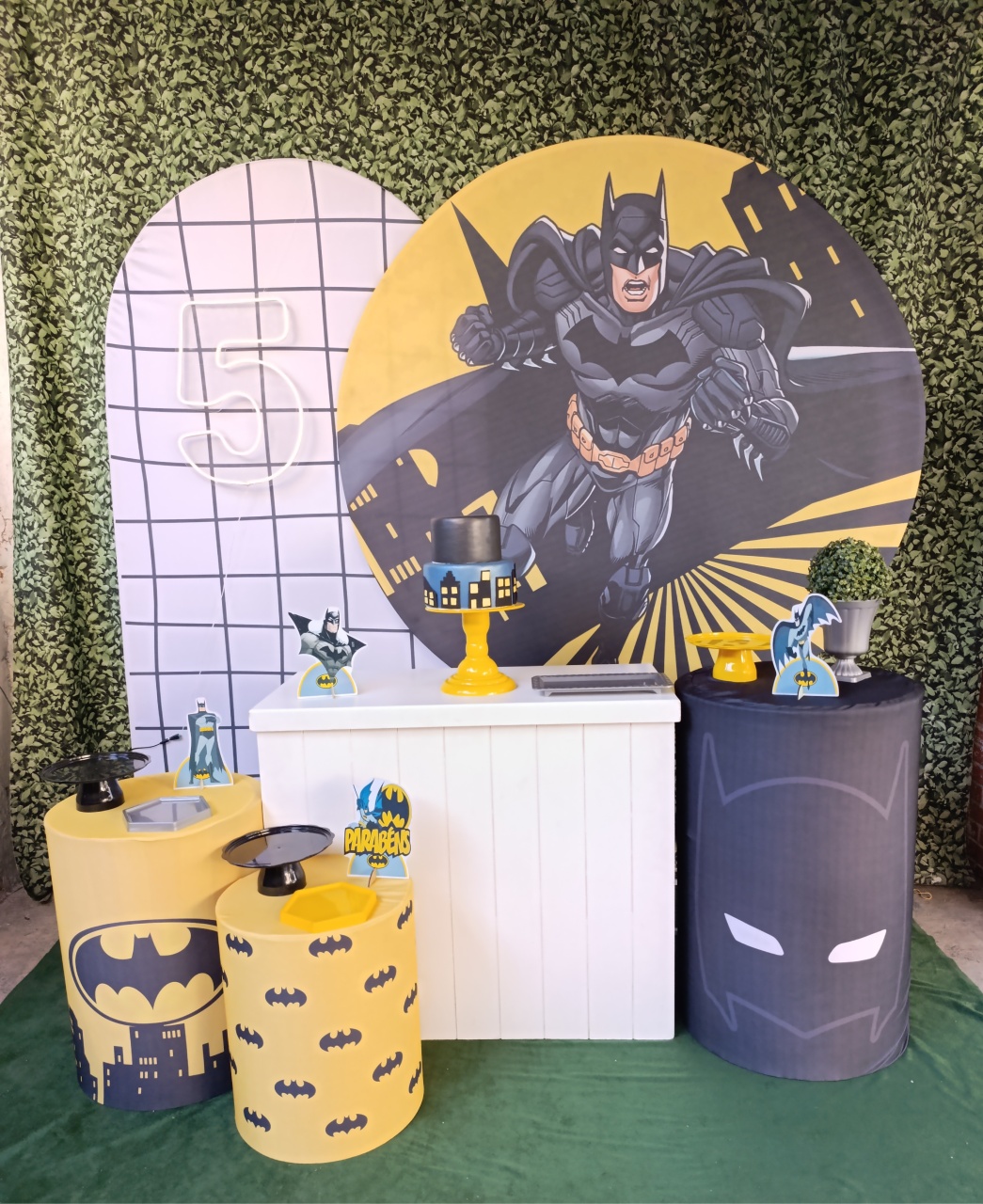 Batman - Kit Felicidade  - FELIZ DATA PEGUE E MONTE 