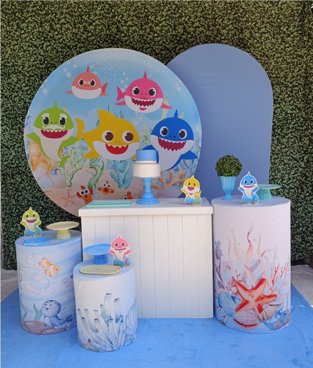 Baby Shark-Kit Felicidade - FELIZ DATA PEGUE E MONTE 