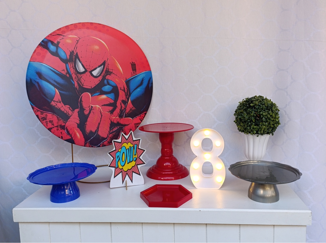 Mini Kit- Homem Aranha - FELIZ DATA PEGUE E MONTE 