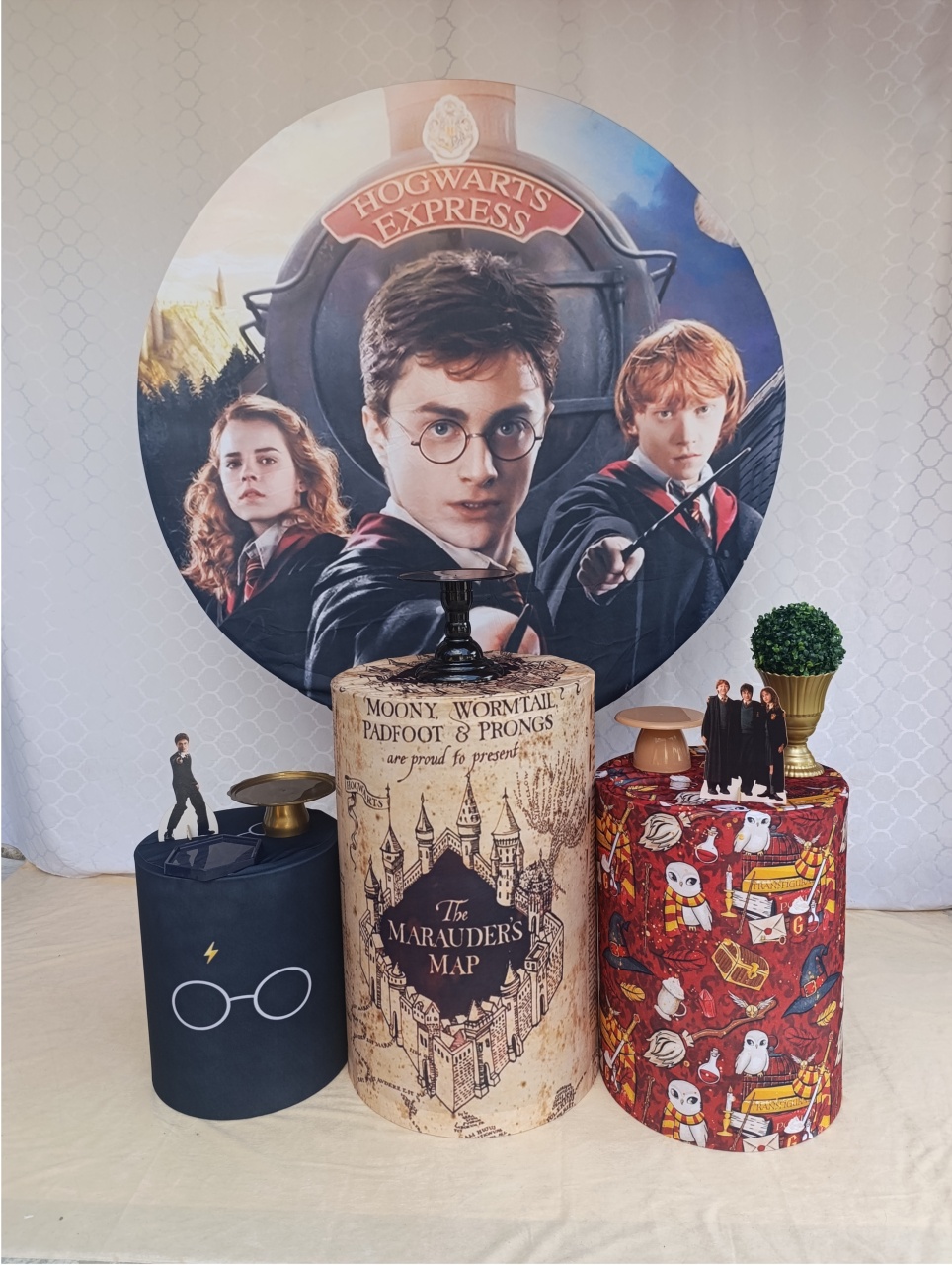 Harry Potter - Kit Celebrar - FELIZ DATA PEGUE E MONTE 