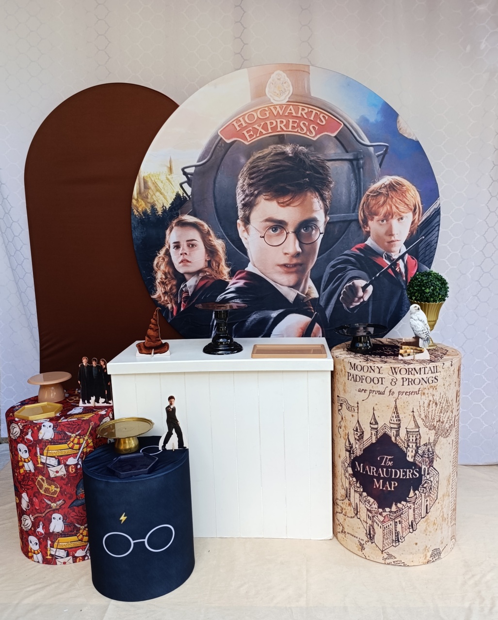 Harry Potter - Kit Felicidade - FELIZ DATA PEGUE E MONTE 