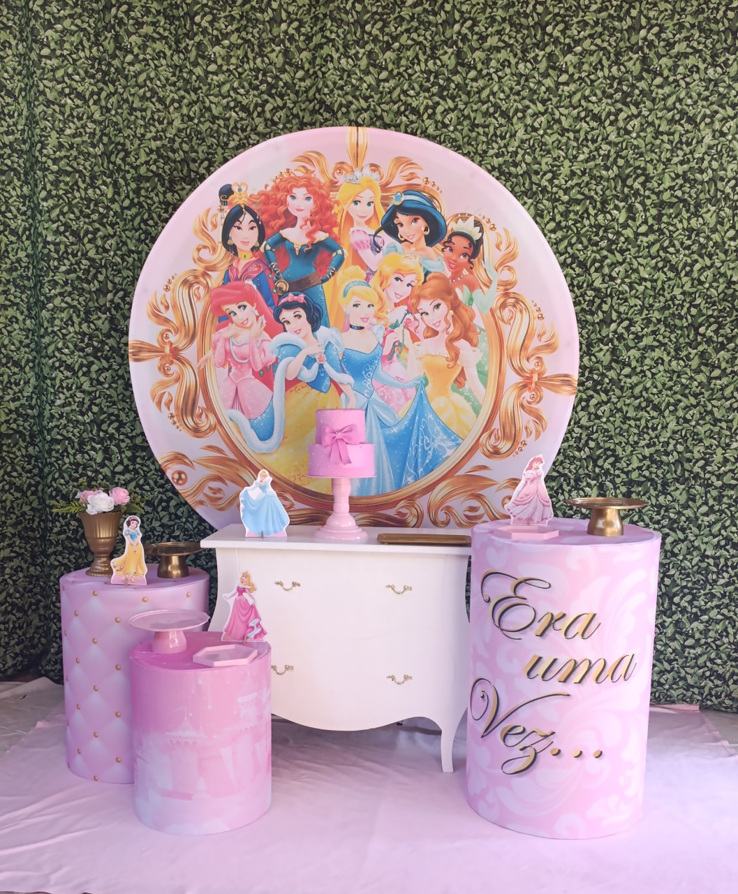 Princesas - Kit Comemore  - FELIZ DATA PEGUE E MONTE 
