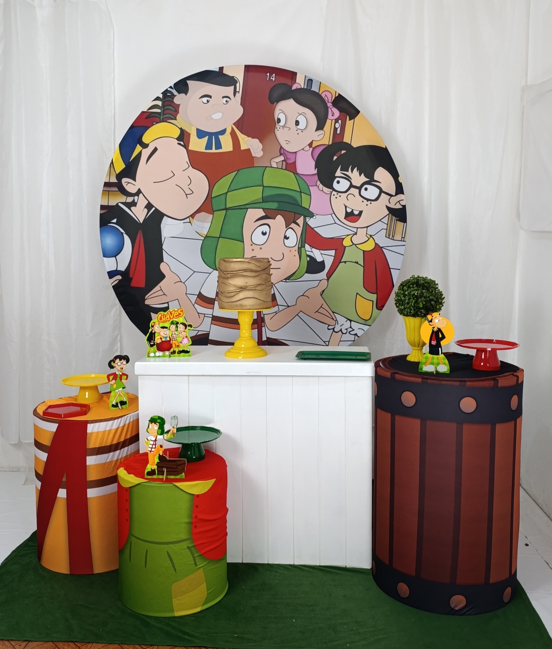 Chaves -Kit Comemore  - FELIZ DATA PEGUE E MONTE 