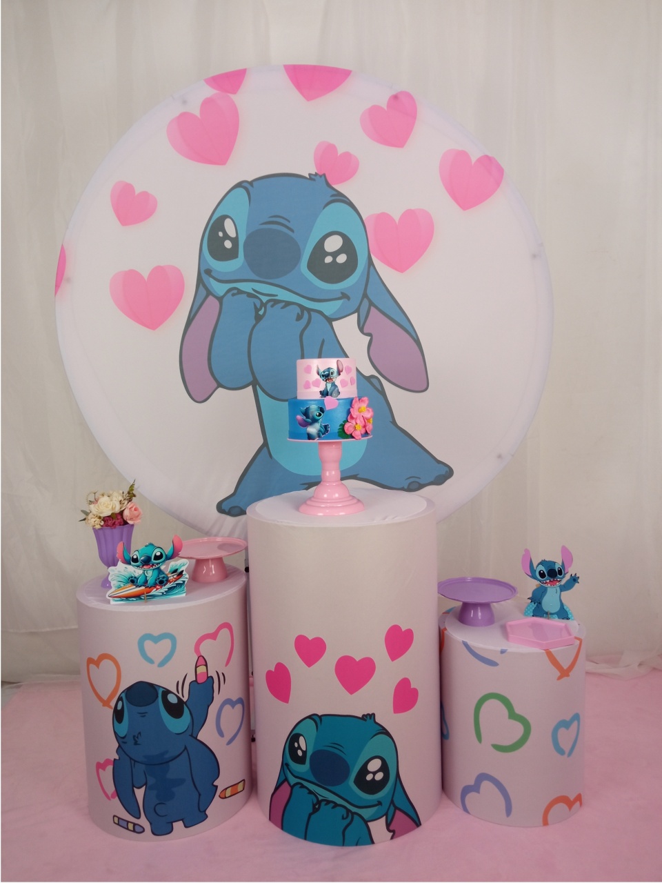 Stitch 2 -Kit Celebrar - FELIZ DATA PEGUE E MONTE 