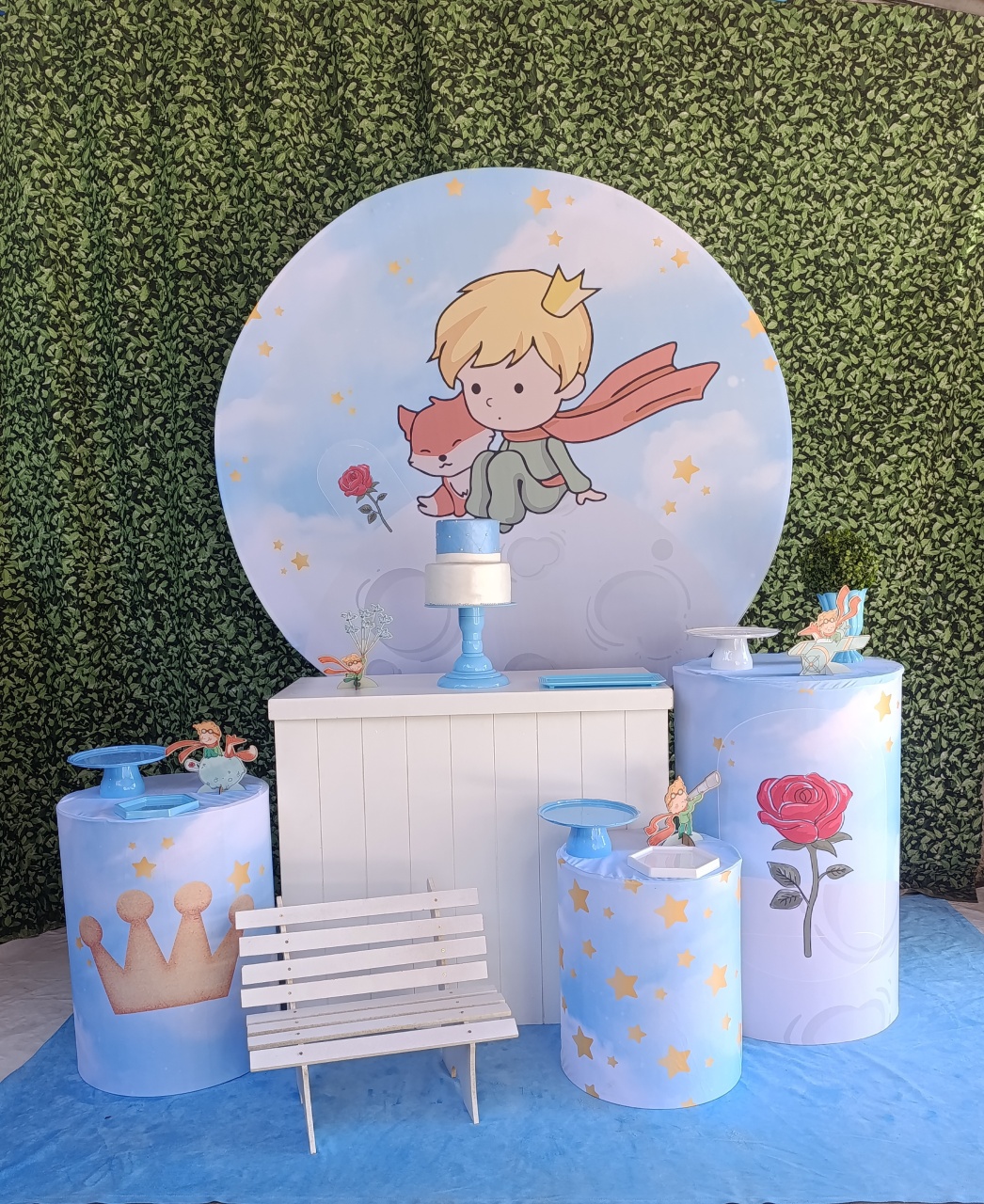 Pequeno Príncipe - Kit Comemore  - FELIZ DATA PEGUE E MONTE 