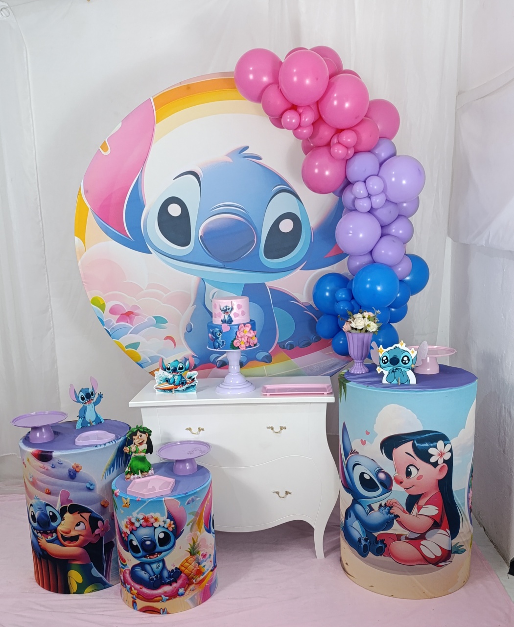 Stitch - Kit Comemore  - FELIZ DATA PEGUE E MONTE 