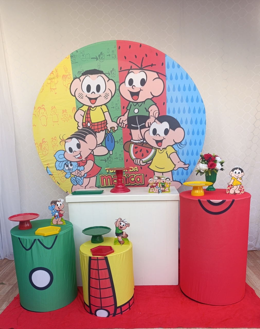 Turma da Mônica - Kit Comemore  - FELIZ DATA PEGUE E MONTE 