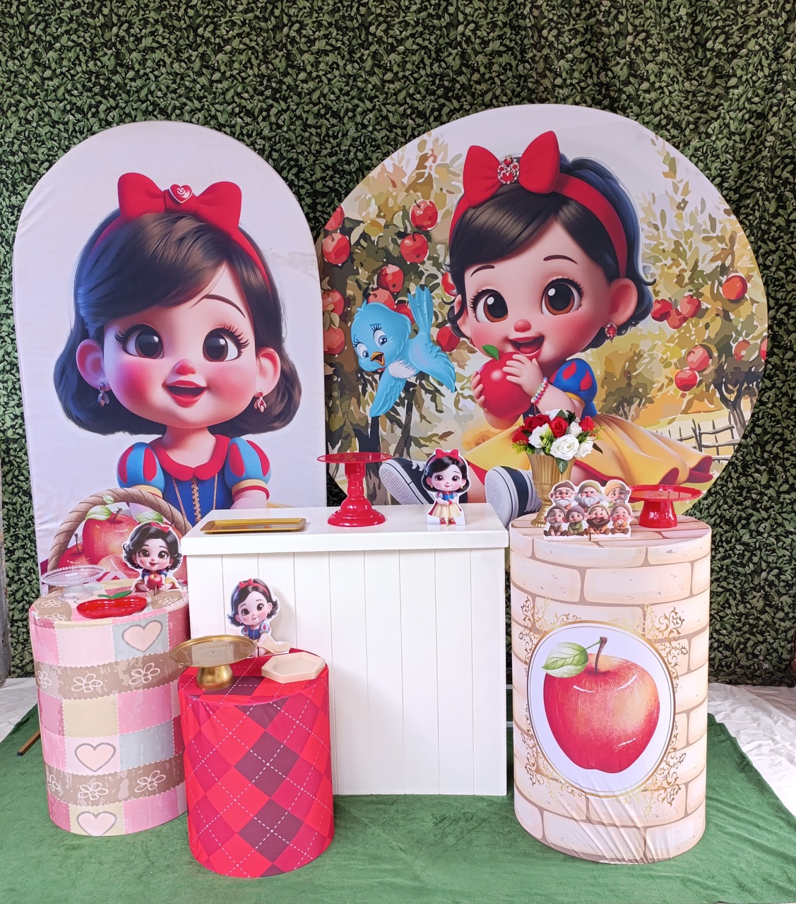 Branca de Neve Baby -Kit Felicidade  - FELIZ DATA PEGUE E MONTE 