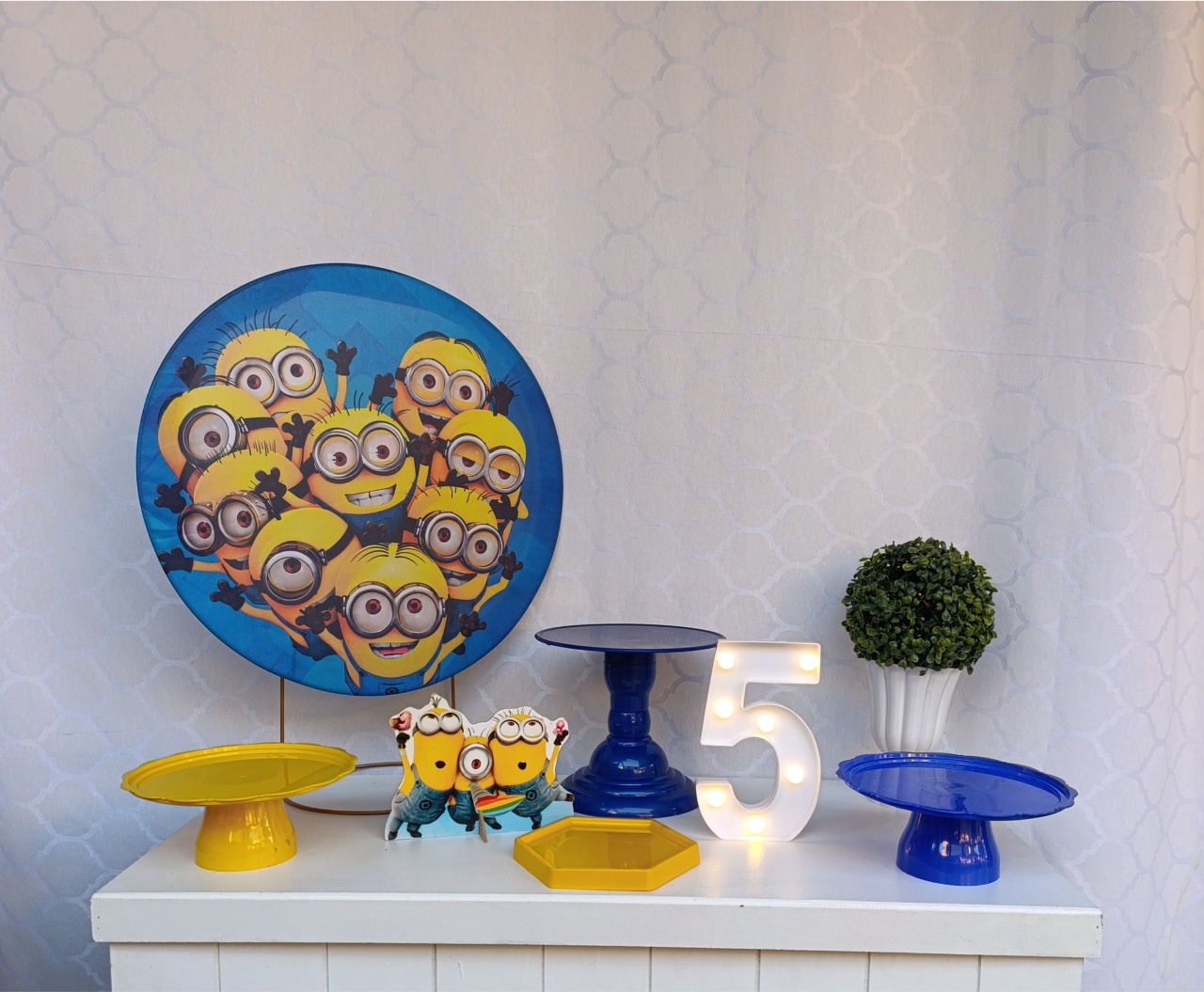 Mini Kit- Minions - FELIZ DATA PEGUE E MONTE 