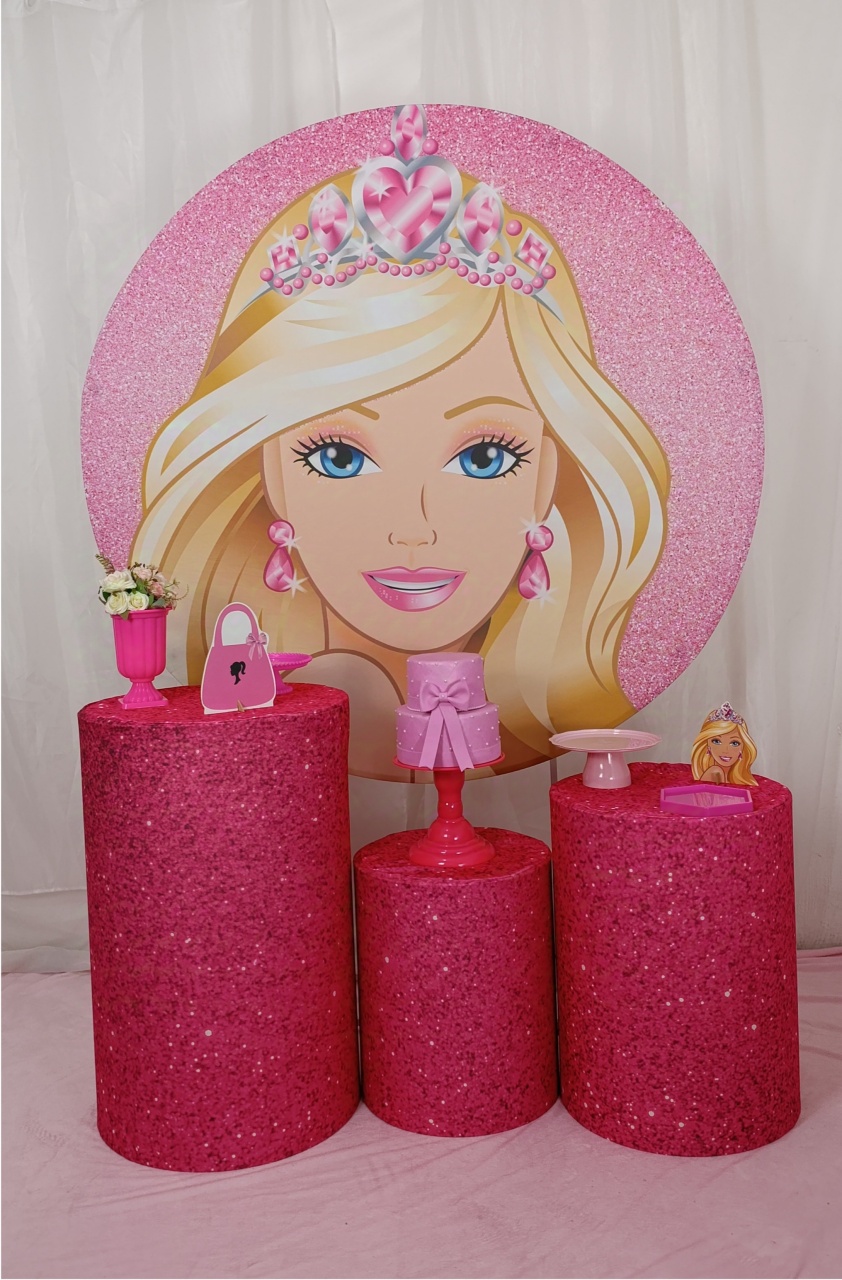 Barbie - Kit Celebrar   - FELIZ DATA PEGUE E MONTE 