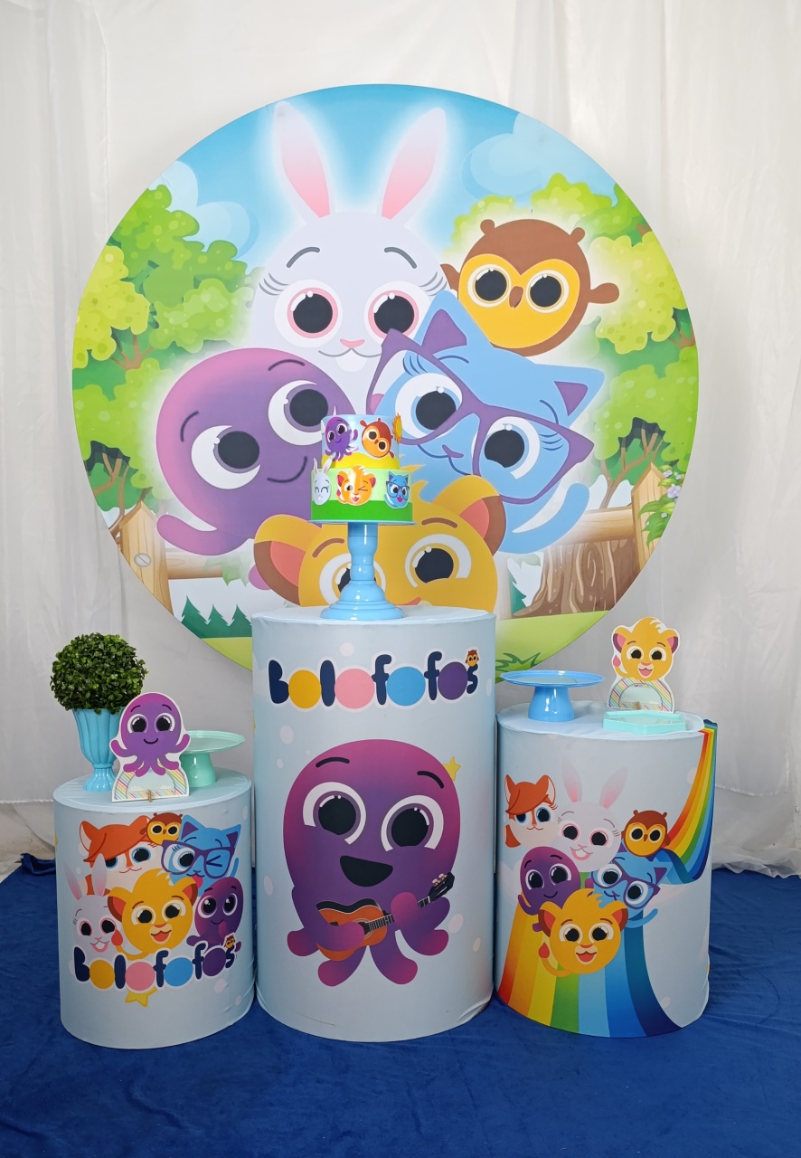 Bolofofos -Kit Celebrar - FELIZ DATA PEGUE E MONTE 